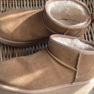 UGG Tan Platform Shoes